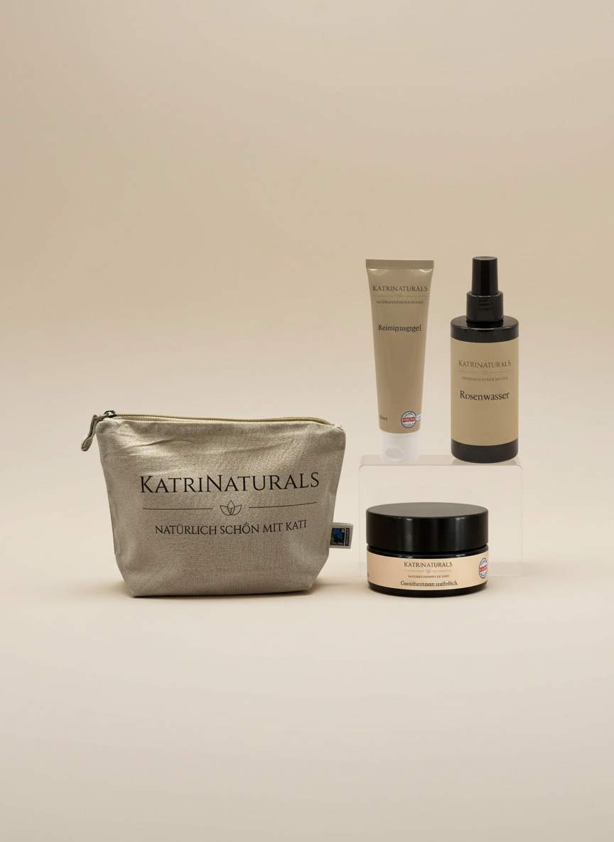 Das 3-Schritte Set: Balance & Glow für sensible Haut (Mit Squalane) - KatriNaturals